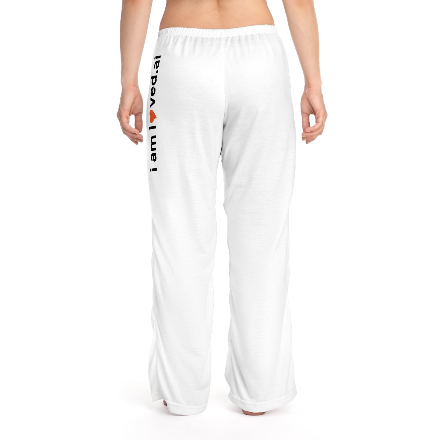 Cozy Women's Pajama Pants - 'I Am Loved' Design