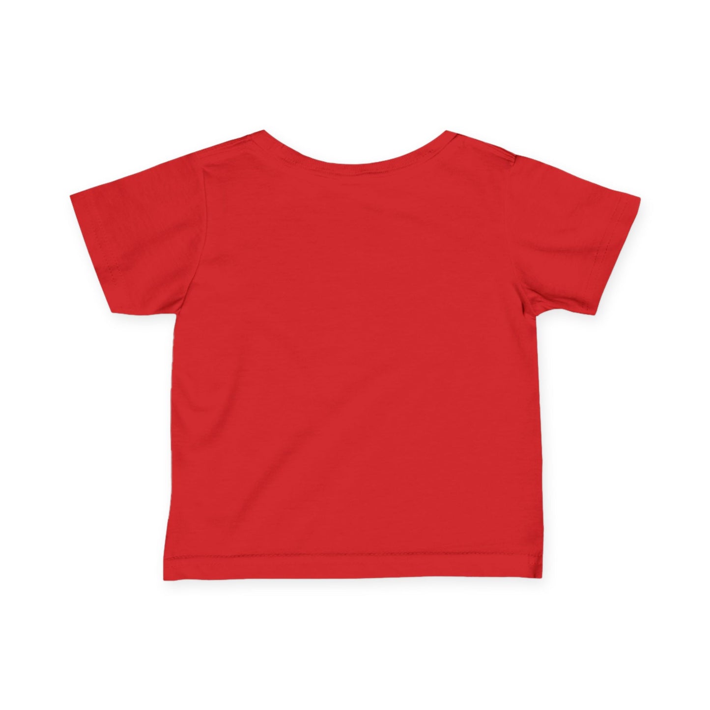 Infant Tee — Orange Heart "God Is Love" Baby Shirt