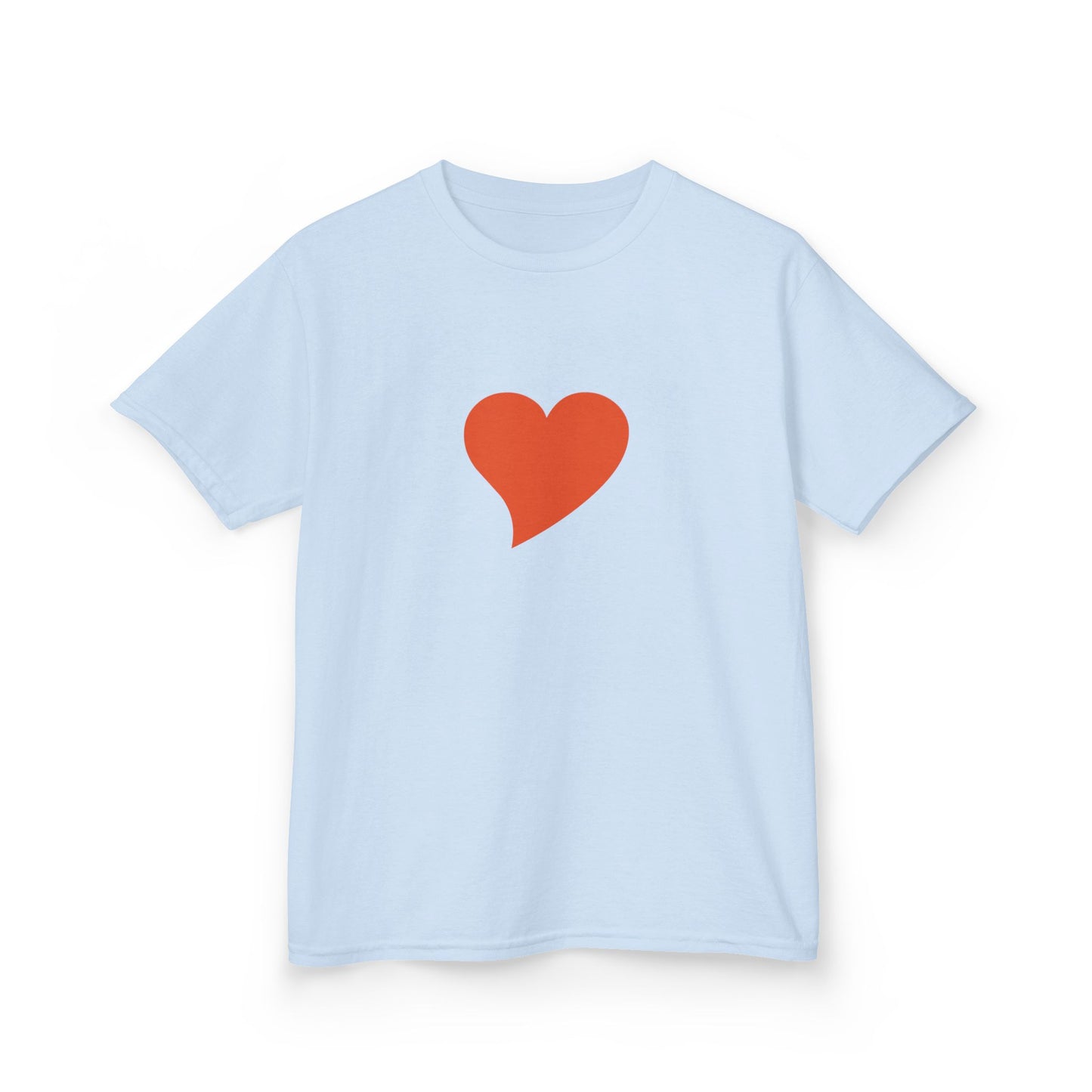 Kids Heart Love Tee - Front and Back Print for Little Ones