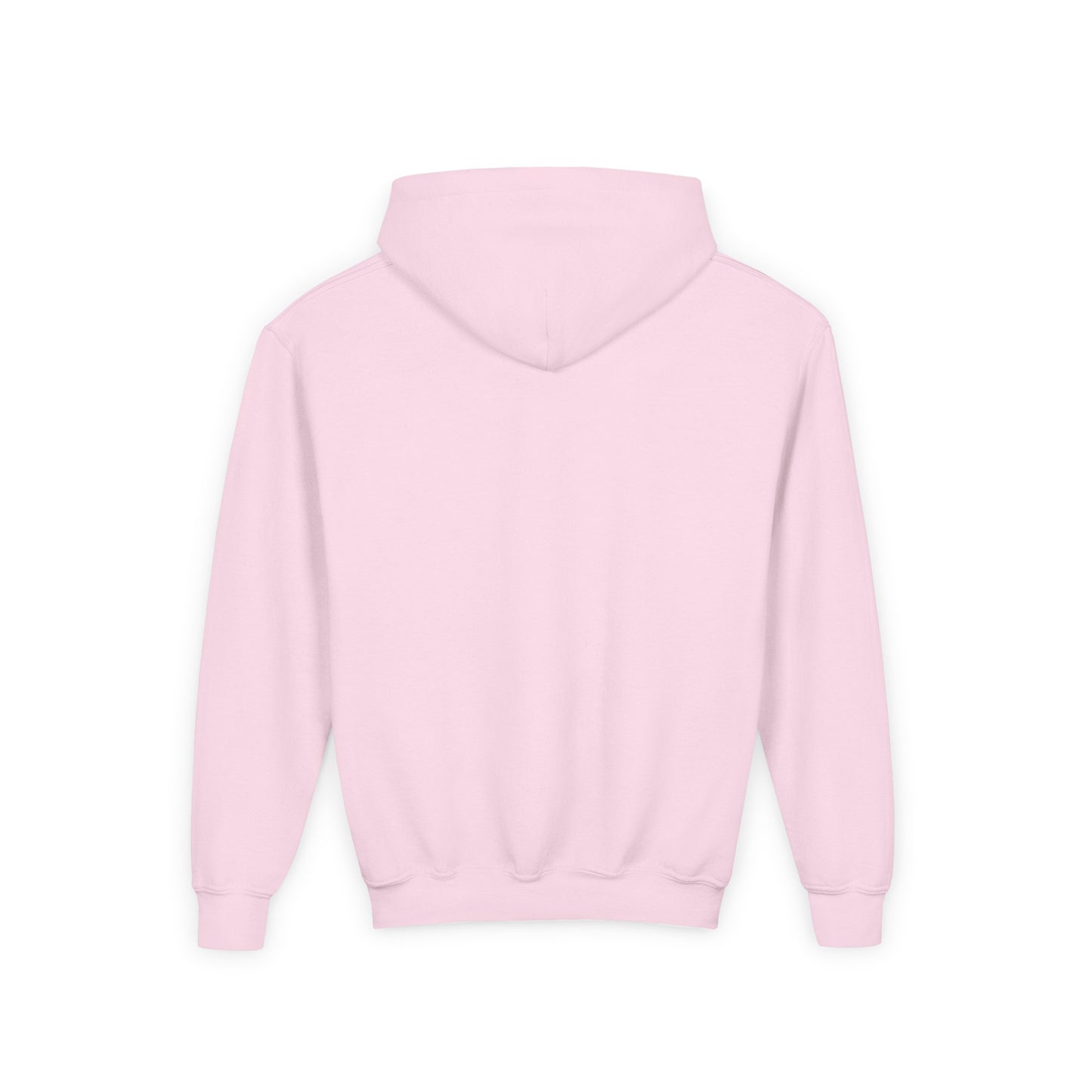 Youth Hoodie — 'I Am Loved' Red Heart Front & Back Comfort Sweatshirt