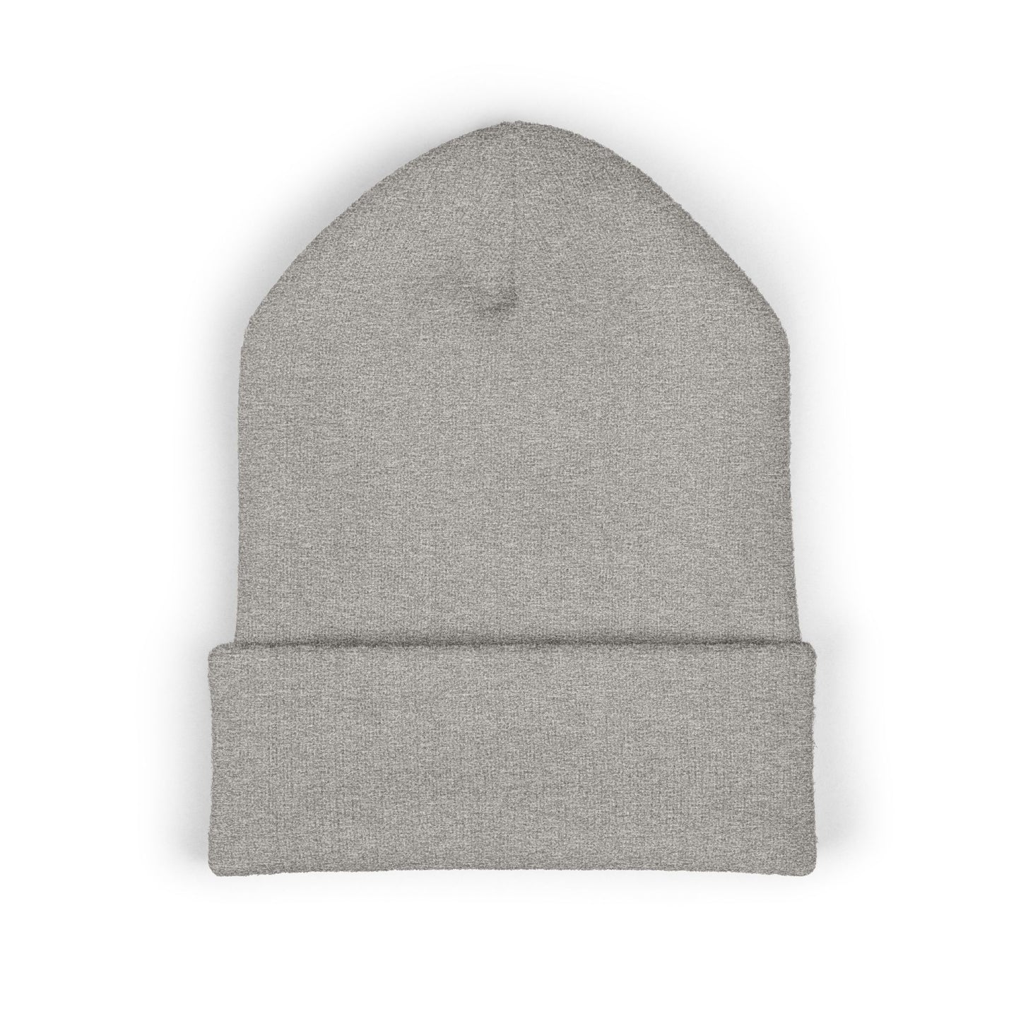 Embroidered 'I AM' Heart Cuffed Beanie