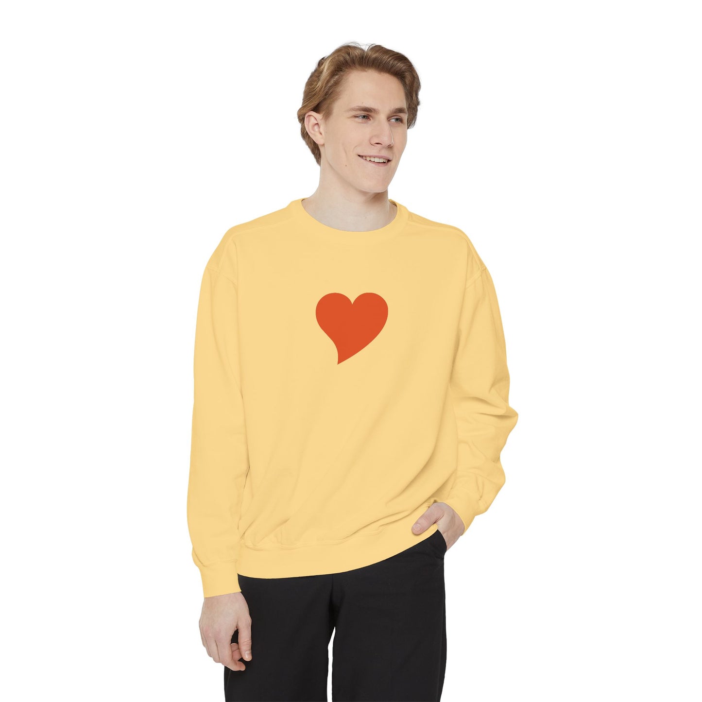Heartfelt Comfort Unisex Sweatshirt - Perfect for Casual Self-Care Days
