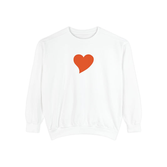 Heartfelt Comfort Unisex Sweatshirt - Perfect for Casual Self-Care Days