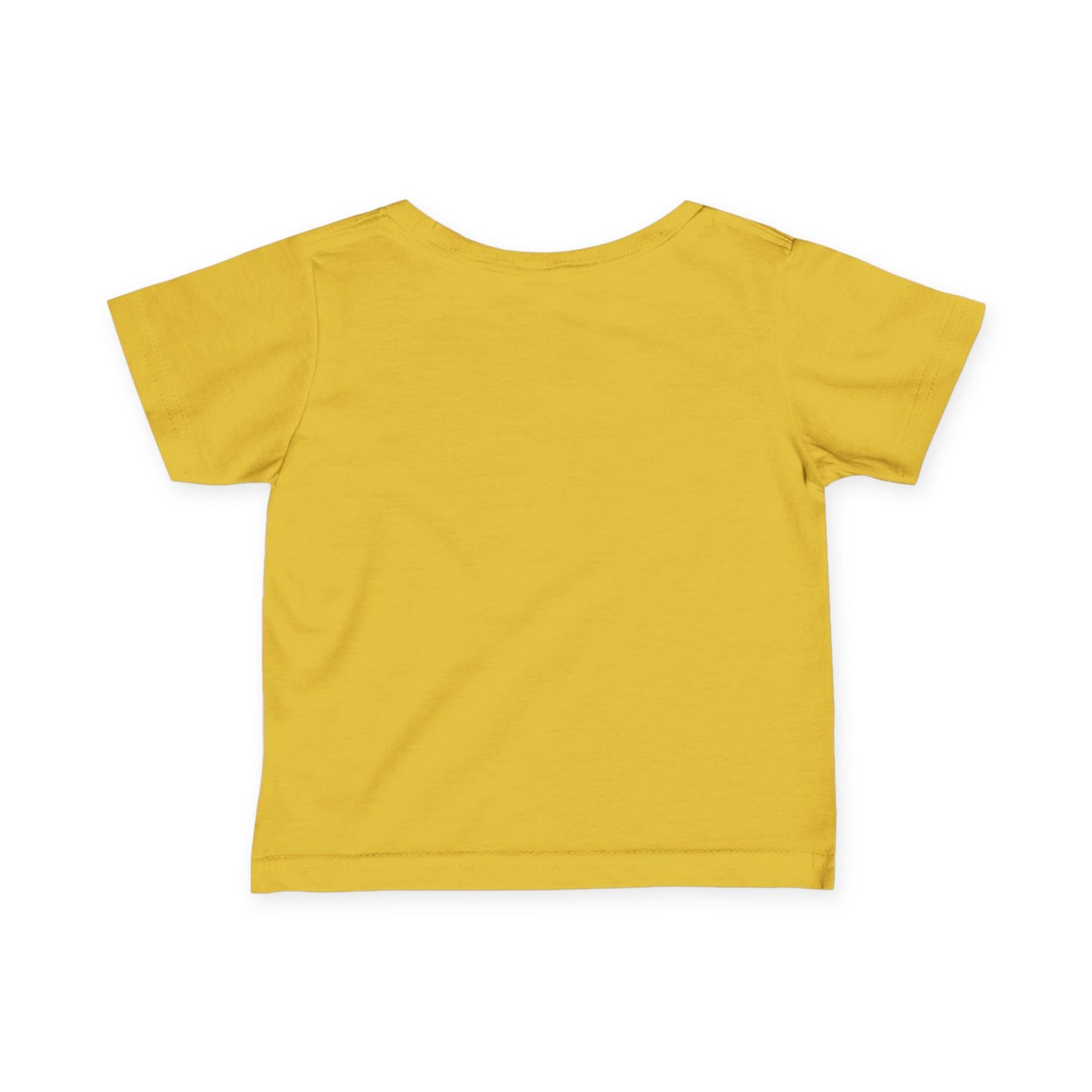 Infant Tee — Orange Heart "God Is Love" Baby Shirt