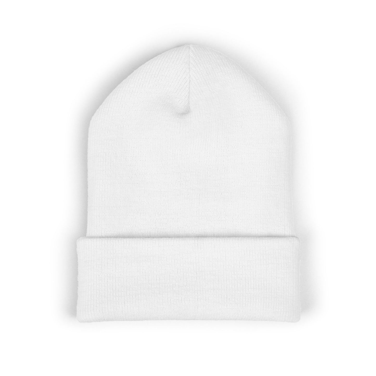 Embroidered 'I AM' Heart Cuffed Beanie