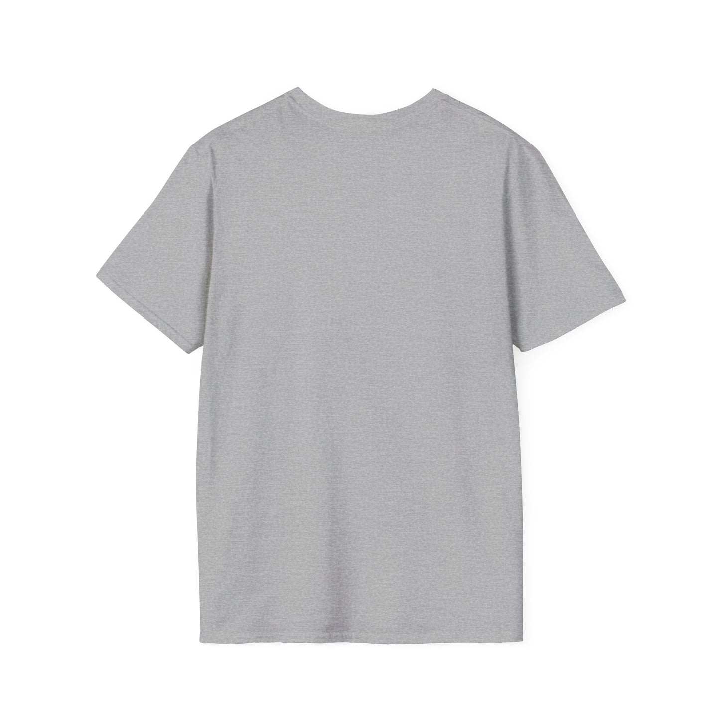 T-Shirt — Small Red Heart Graphic "Fearfully & Wonderfully Made"