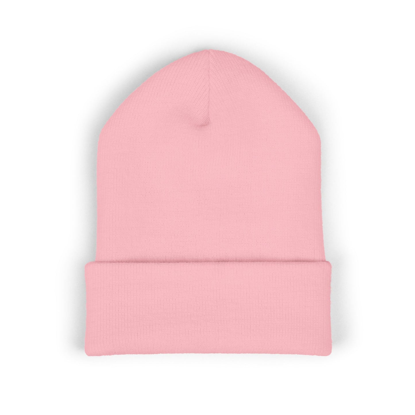 Embroidered 'I AM' Heart Cuffed Beanie