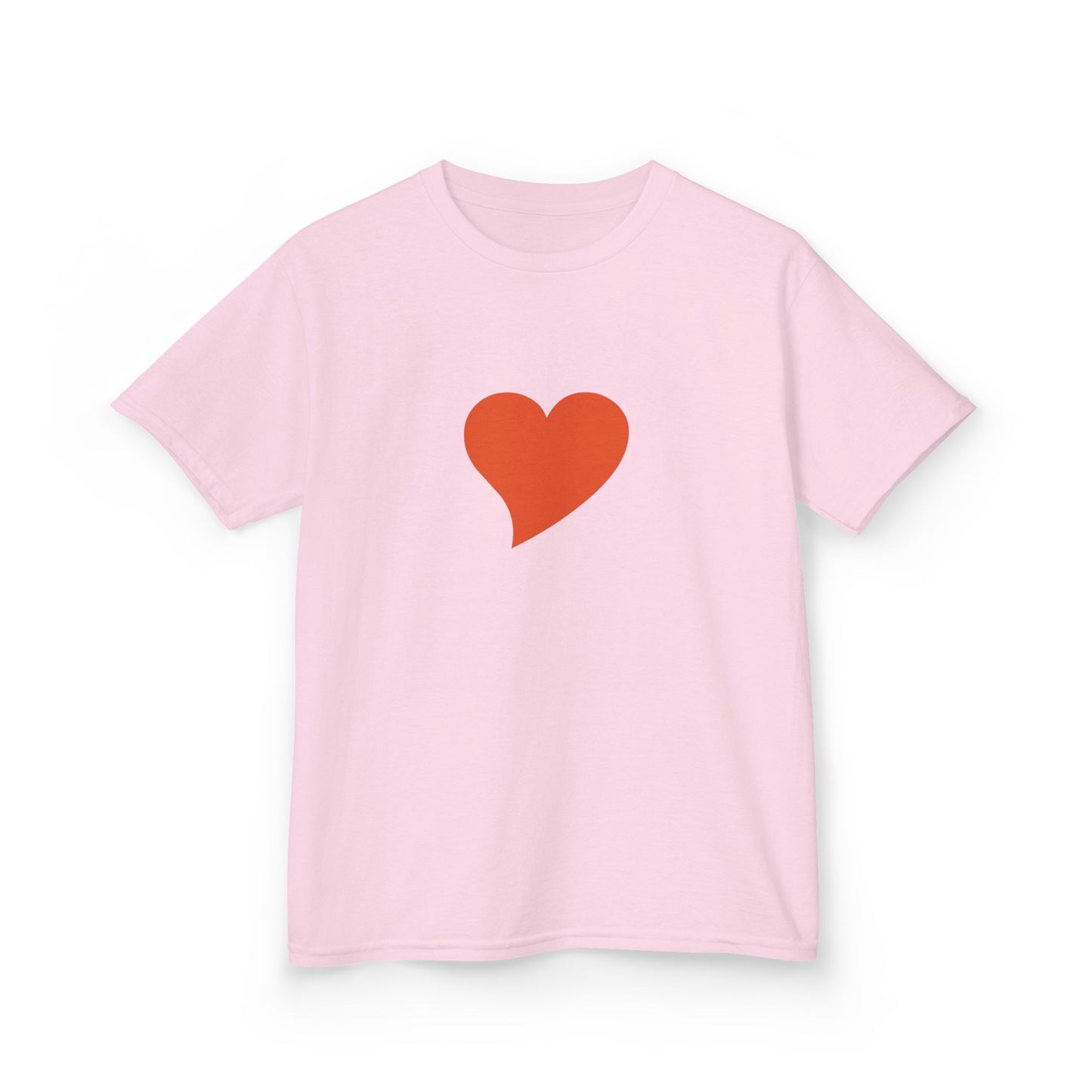 Kids Heart Love Tee - Front and Back Print for Little Ones