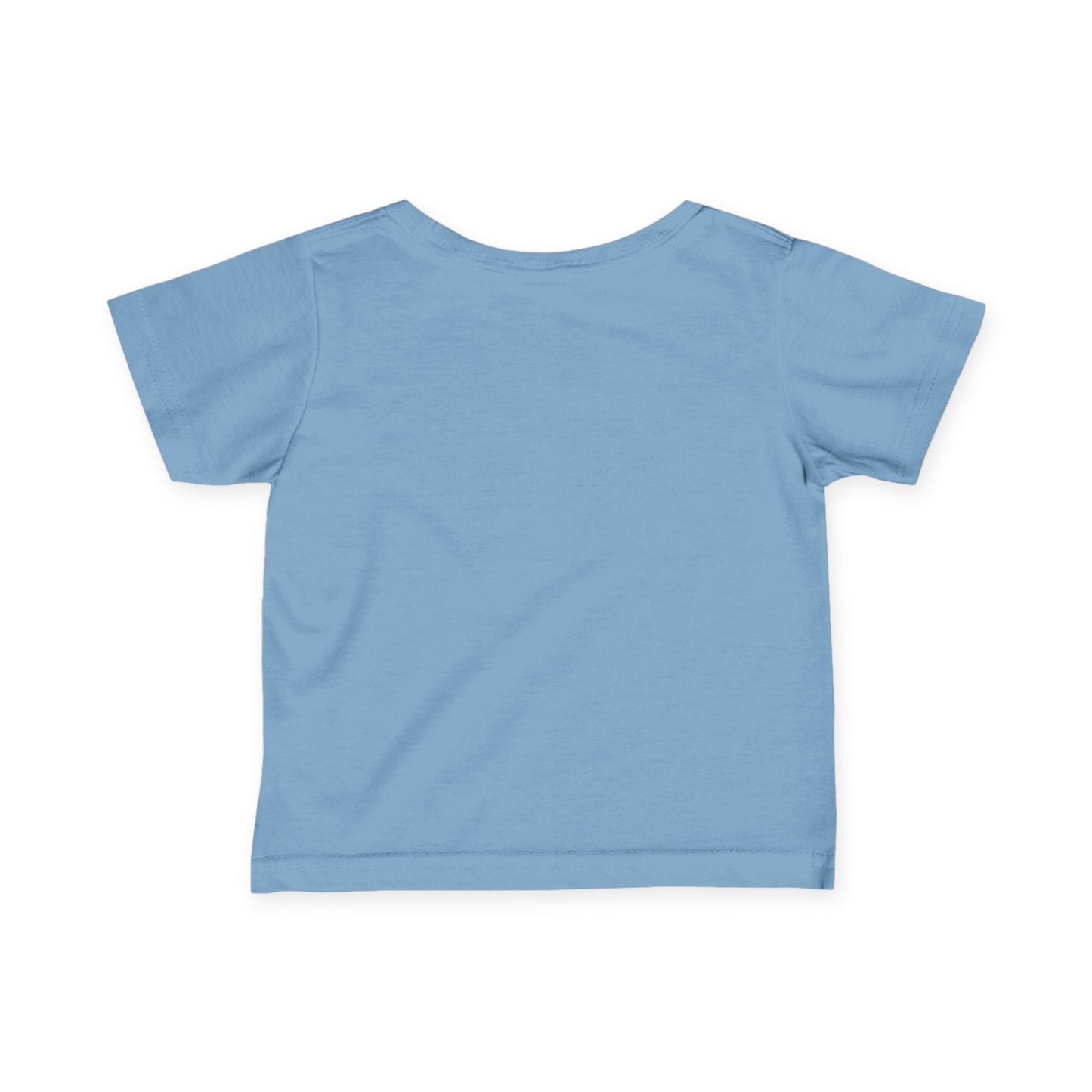 Infant Tee — Orange Heart "God Is Love" Baby Shirt