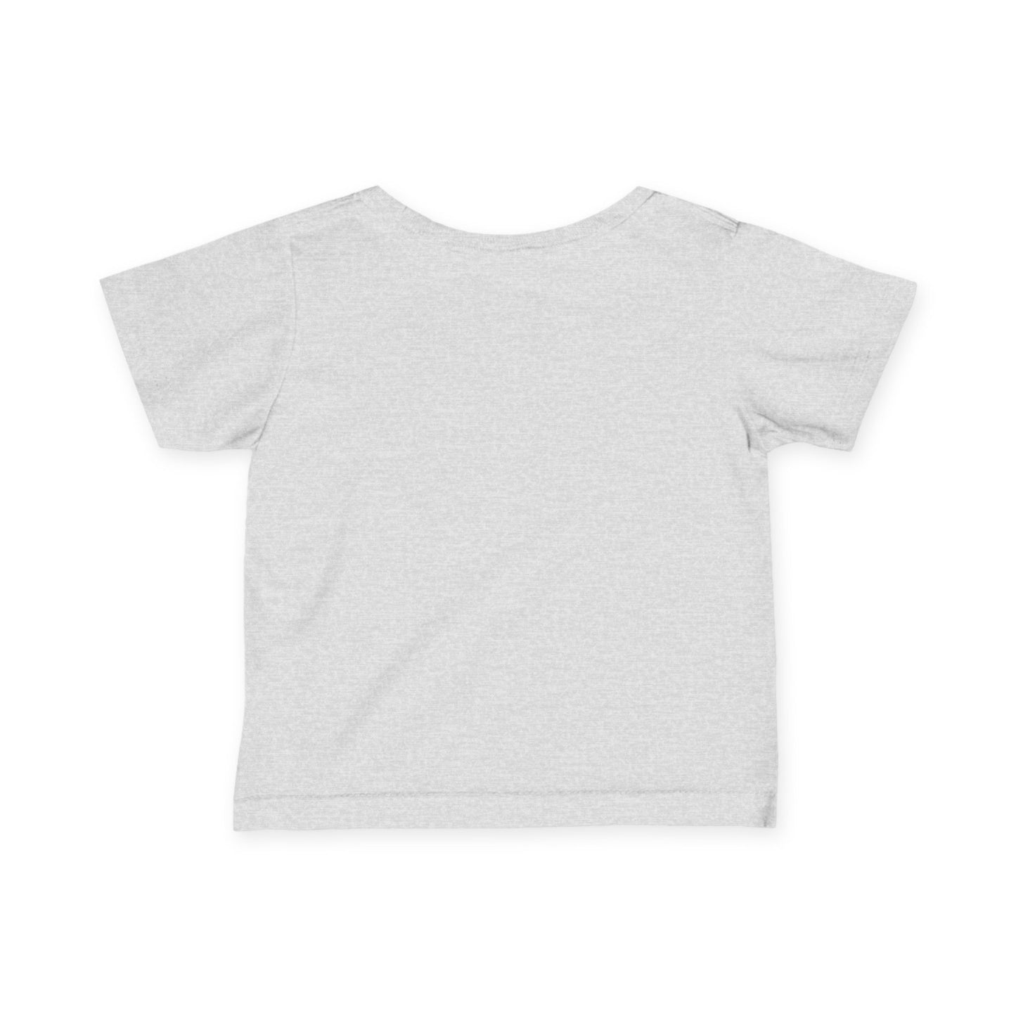 Infant Tee — Orange Heart "God Is Love" Baby Shirt