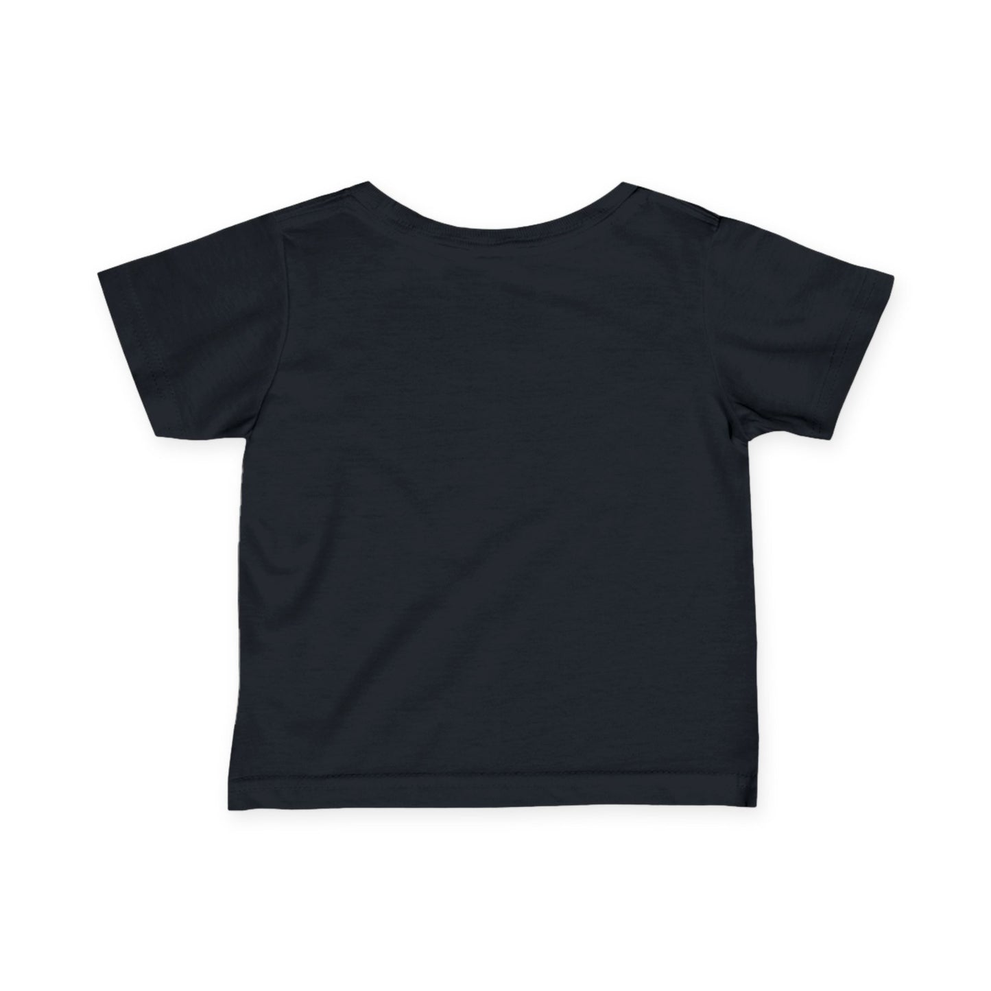 Infant Tee — Orange Heart "God Is Love" Baby Shirt