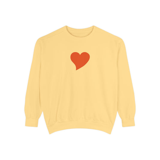 Heartfelt Comfort Unisex Sweatshirt - Perfect for Casual Self-Care Days