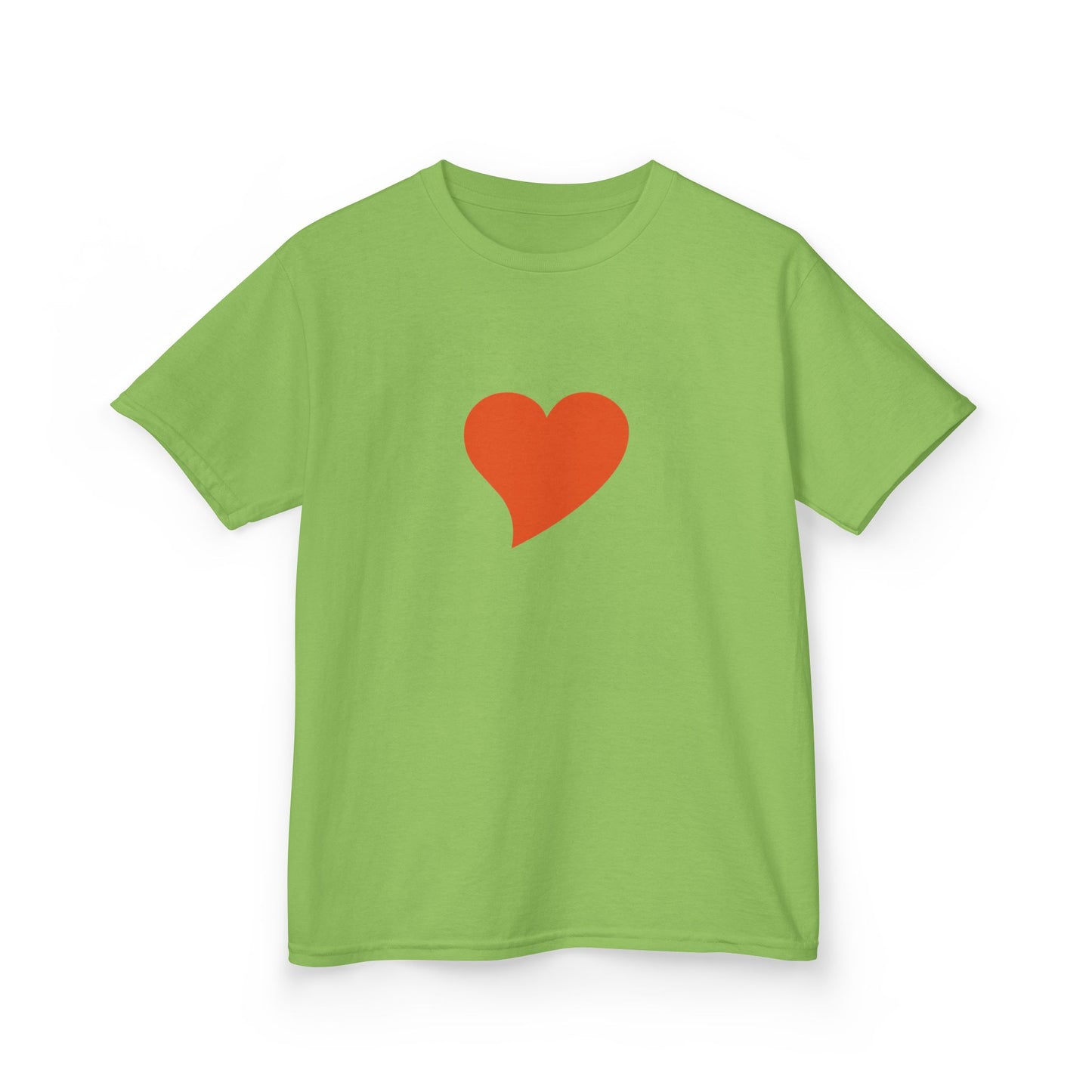Kids Heart Love Tee - Front and Back Print for Little Ones