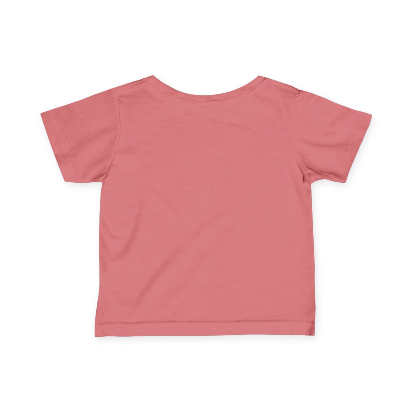 Infant Tee — Orange Heart "God Is Love" Baby Shirt