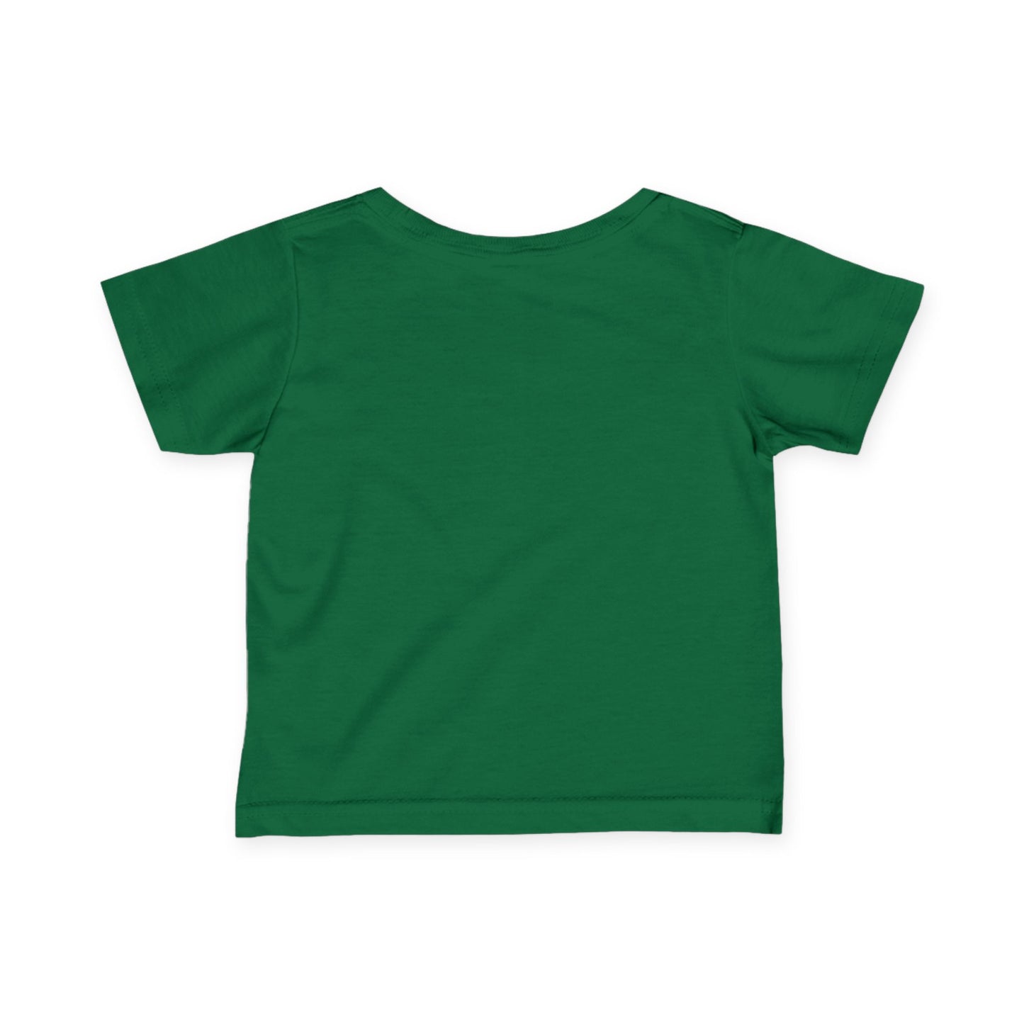 Infant Tee — Orange Heart "God Is Love" Baby Shirt