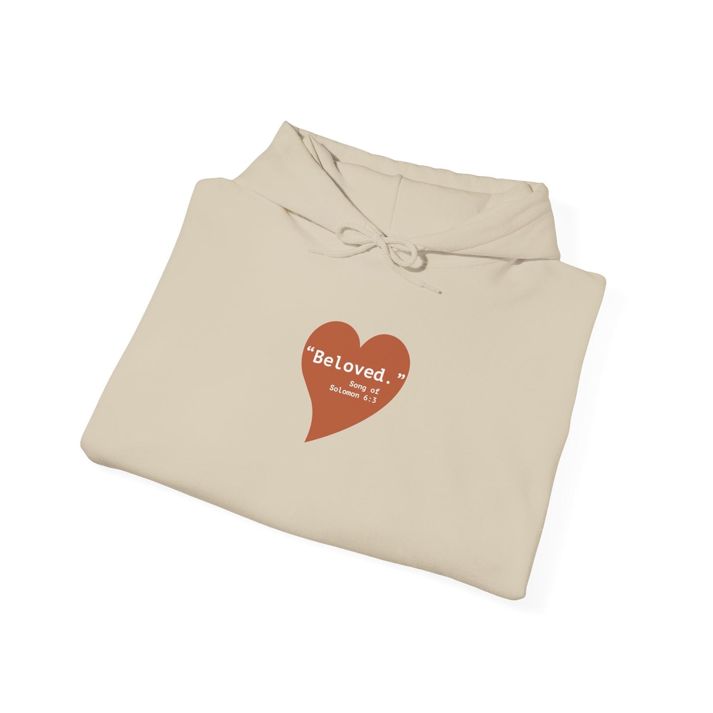 Beloved Hoodie - Song of Solomon 6:3 Christian Faith Apparel - i am loved