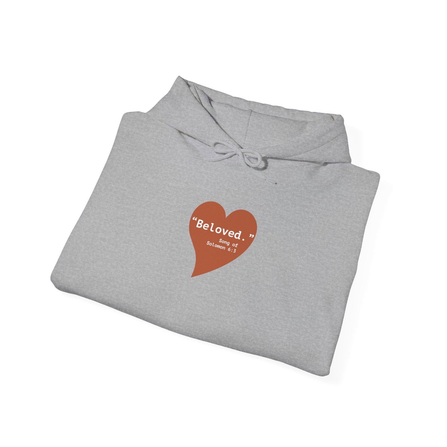 Beloved Hoodie - Song of Solomon 6:3 Christian Faith Apparel - i am loved