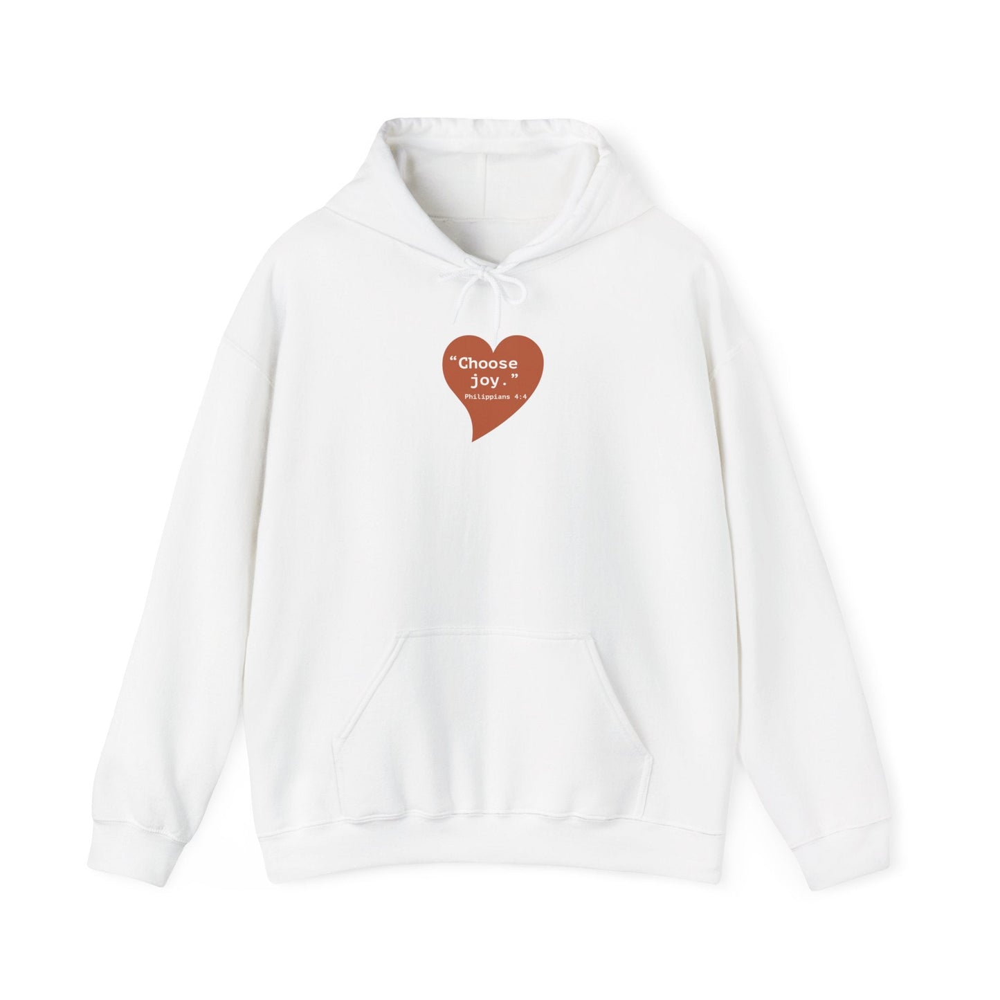 Choose Joy Hoodie - Philippians 4:4 Christian Faith Sweatshirt - i am loved
