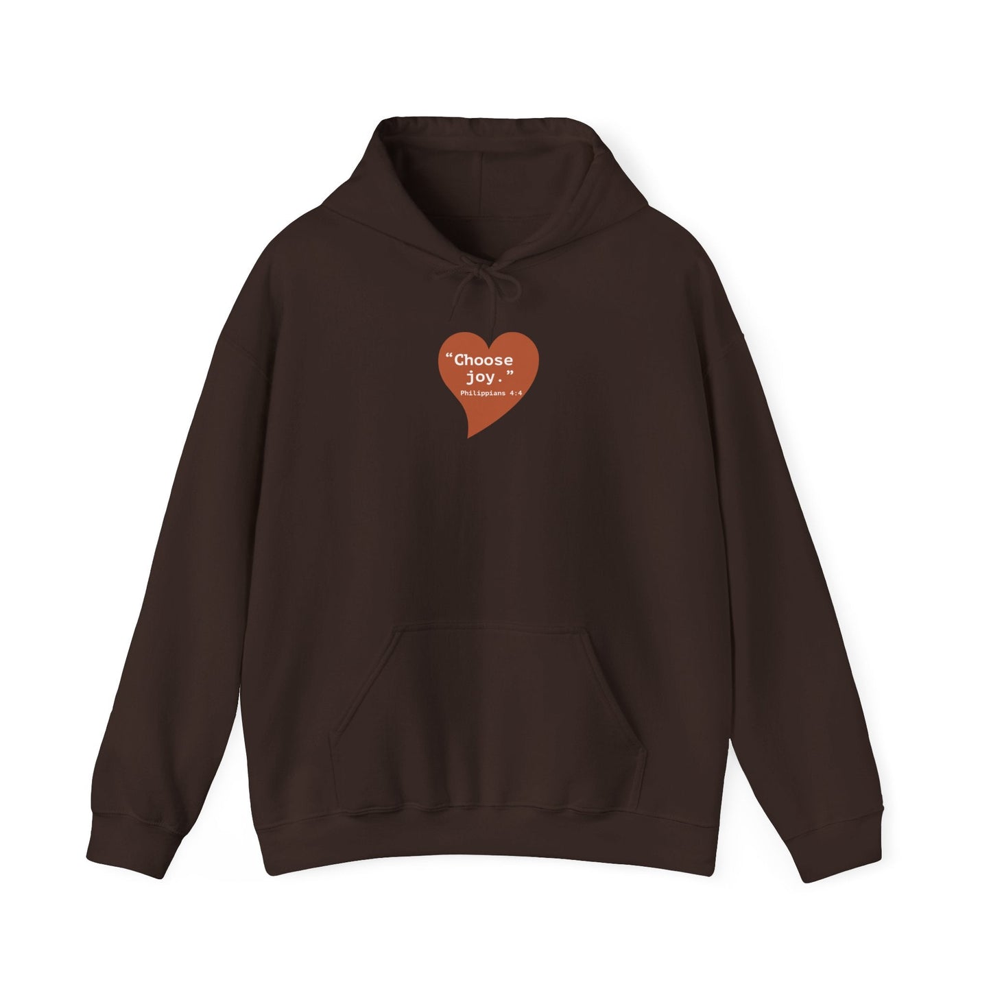 Choose Joy Hoodie - Philippians 4:4 Christian Faith Sweatshirt - i am loved