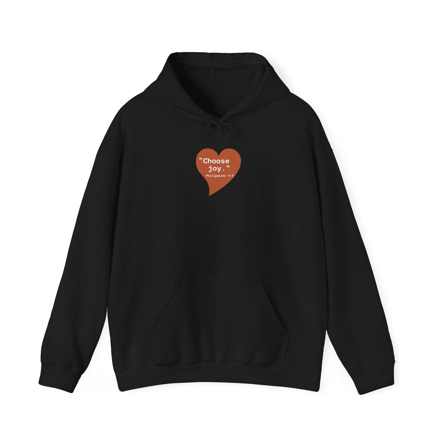Choose Joy Hoodie - Philippians 4:4 Christian Faith Sweatshirt - i am loved