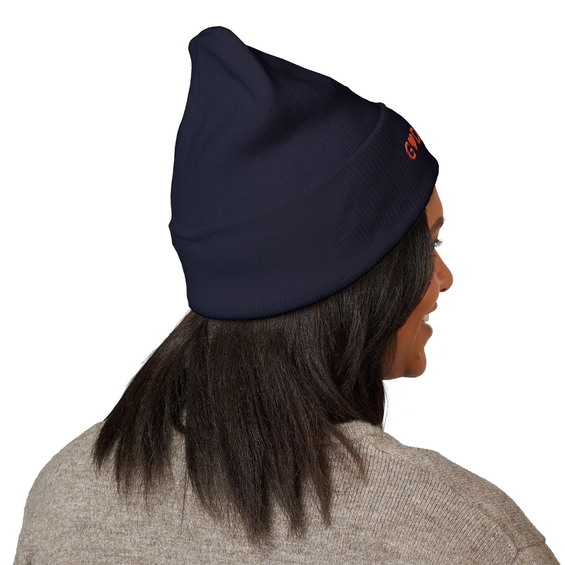 Embroidered 'God Loves' Heart Cuffed Beanie - i am loved