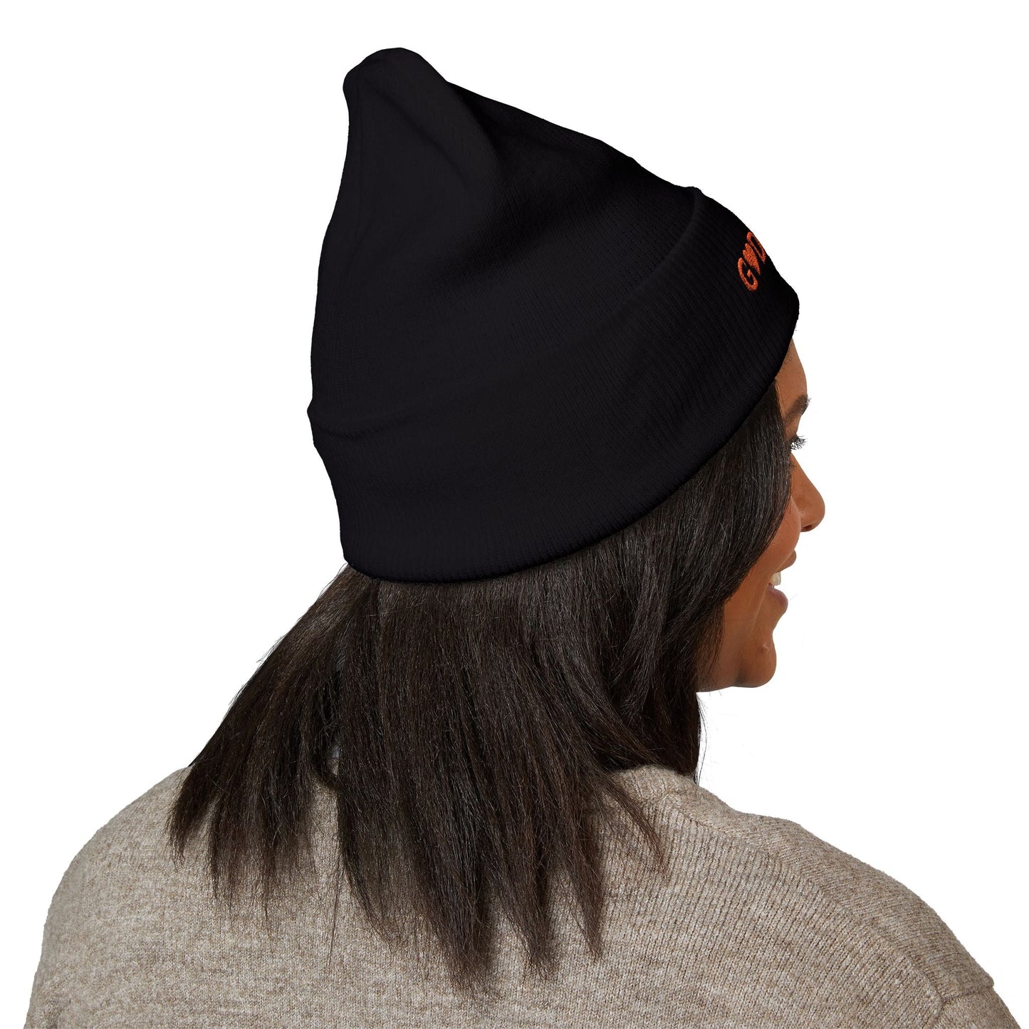 Embroidered 'God Loves' Heart Cuffed Beanie - i am loved