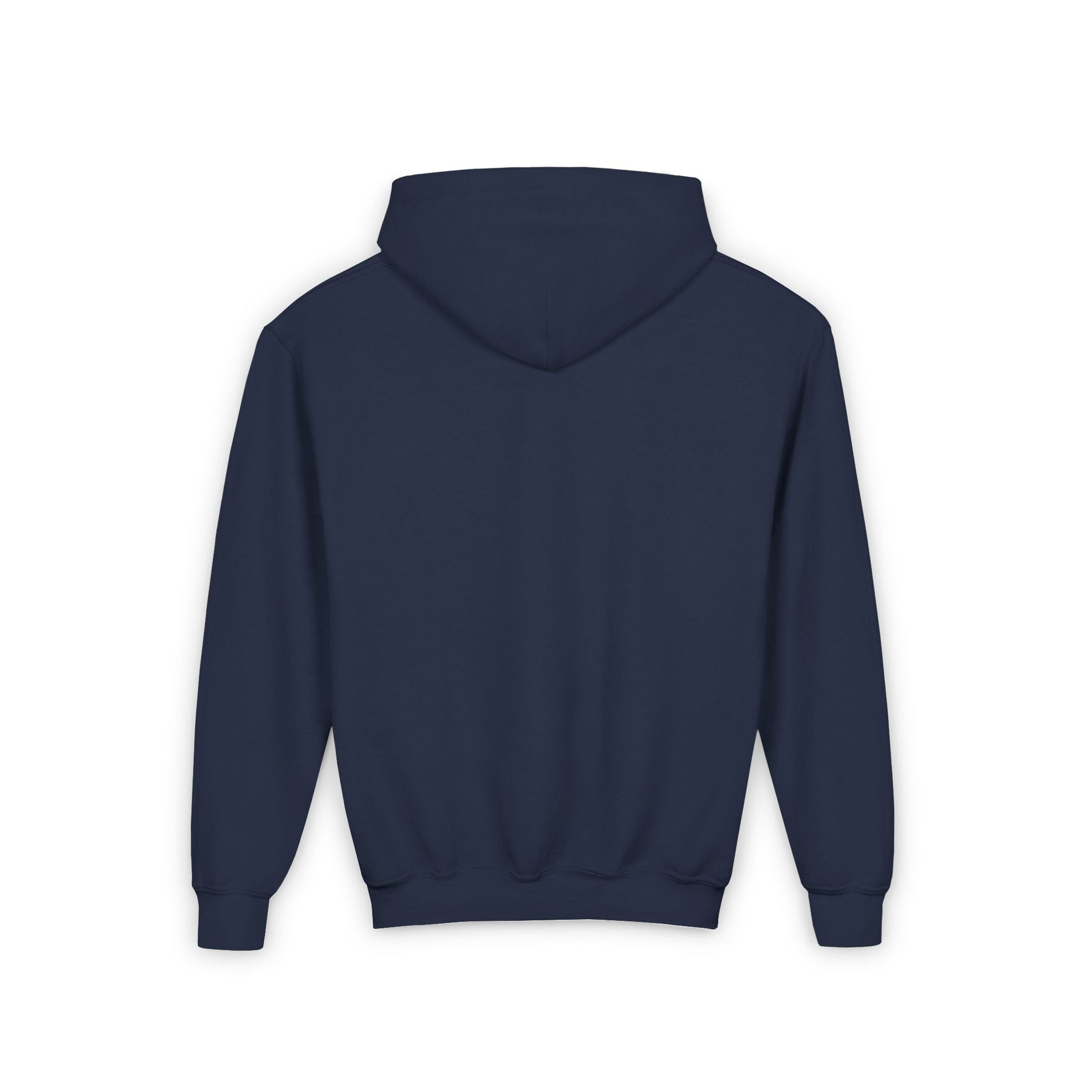 Youth Hoodie — 'I Am Loved' Red Heart Front & Back Comfort Sweatshirt - i am loved
